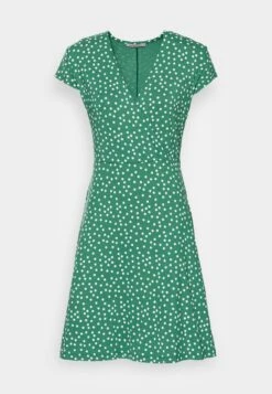 Anna Field Jersey Dress - Green/White -Fashion Shop b1a27d7130f2404f8518c912c1ed44ff