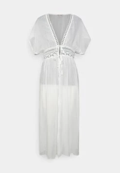 Anna Field Embroidered Cover Up/ 802 - Black - Beach Accessory - 001 - White -Fashion Shop b36ded19d3454b04bce079585f7462bd