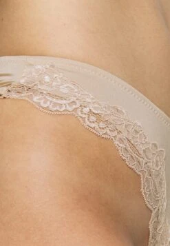 Anna Field Samira 7Pp Thong Lace Micro - Thong - Black/White/Tan -Fashion Shop bb1793390aaf4c0791735d6b0e0f5325