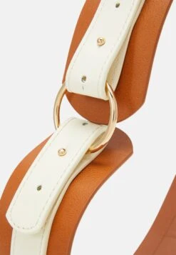 Anna Field Waist Belt - Cognac/White -Fashion Shop bc04130433834a4aa08eefa09cc43570