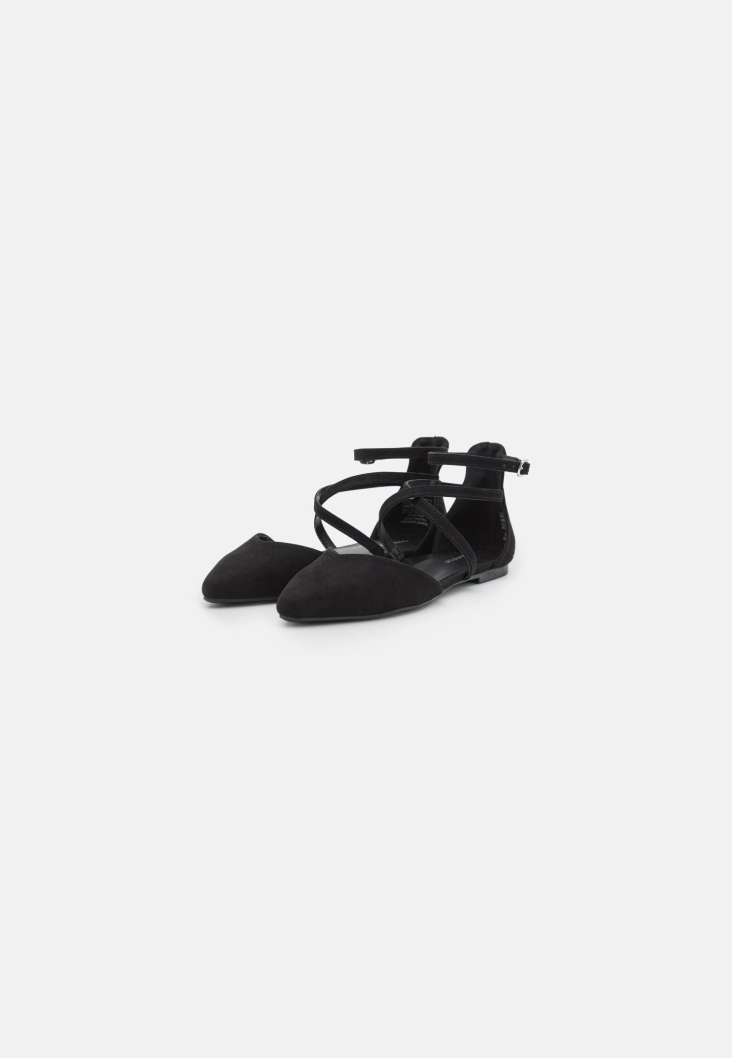 Anna Field Ankle Strap Ballet Pumps - Black 3 Anna Field Ankle Strap Ballet Pumps - Black - Image 3