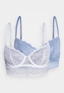 Anna Field 2 Pack - Underwired Bra - 503 - Dark Blue_001 - White -Fashion Shop bcca676f548d4804aa8bb36980156f43