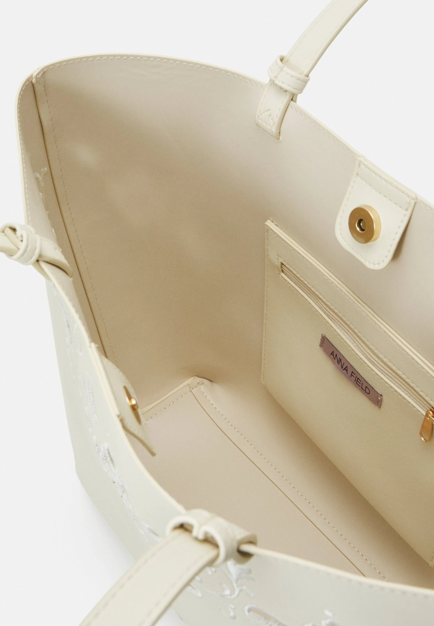 Anna Field Handbag - Beige 3 Anna Field Handbag - Beige - Image 3