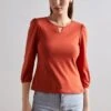 Anna Field Long Sleeved Top - Red