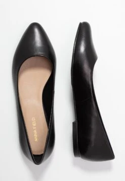 Anna Field Leather - Ballet Pumps - Black -Fashion Shop c3f0420b80f5488d8726388d40514104