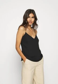 Anna Field Top - Black