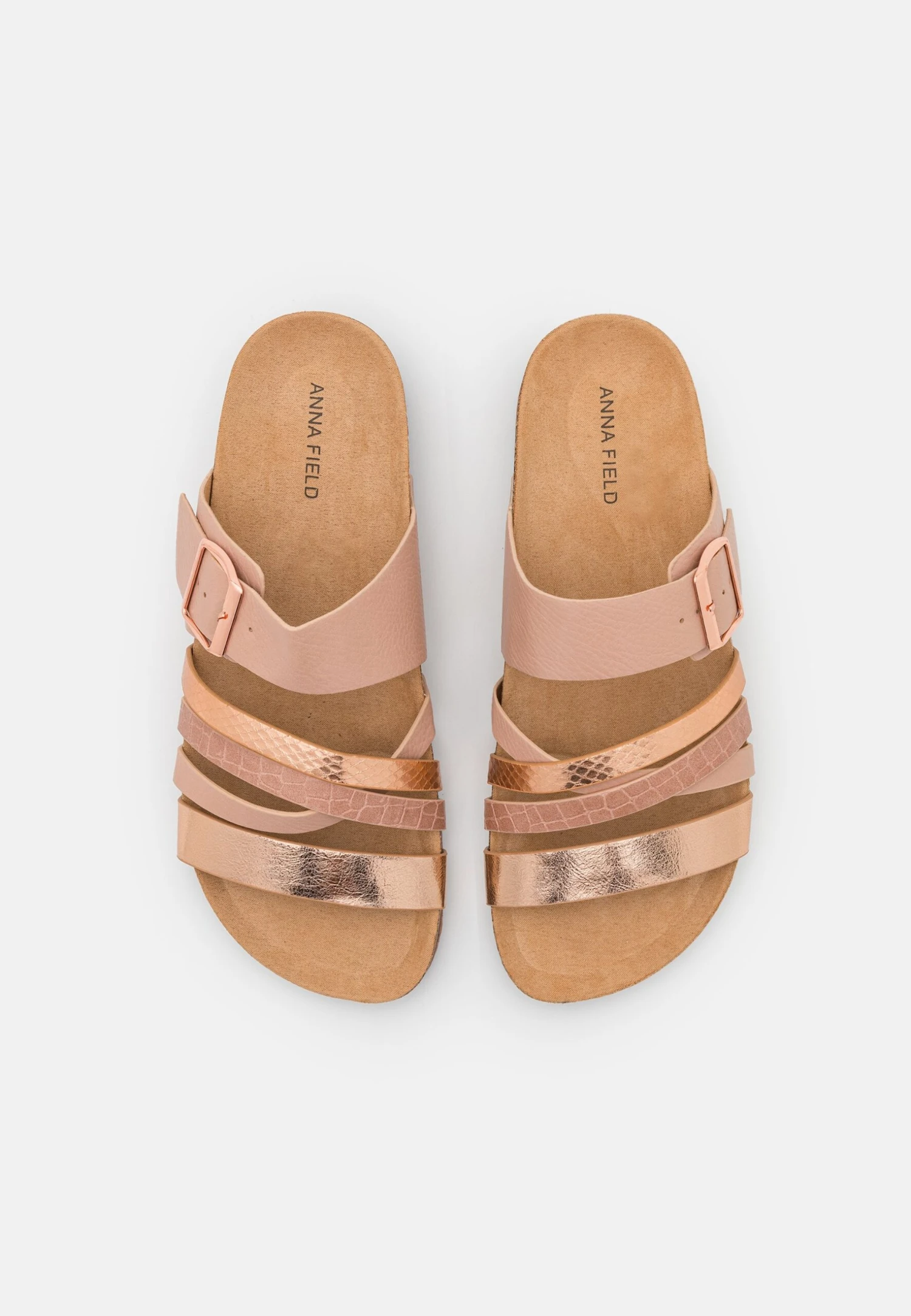 Anna Field Mules - Rose Gold-Coloured 6 Anna Field Mules - Rose Gold-Coloured - Image 6