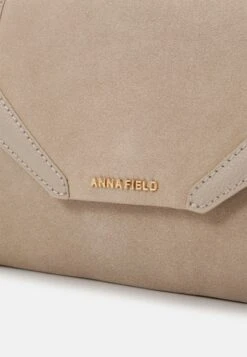 Anna Field Leather - Clutch - Taupe -Fashion Shop c933426553bb4831a448eeab65bcefad