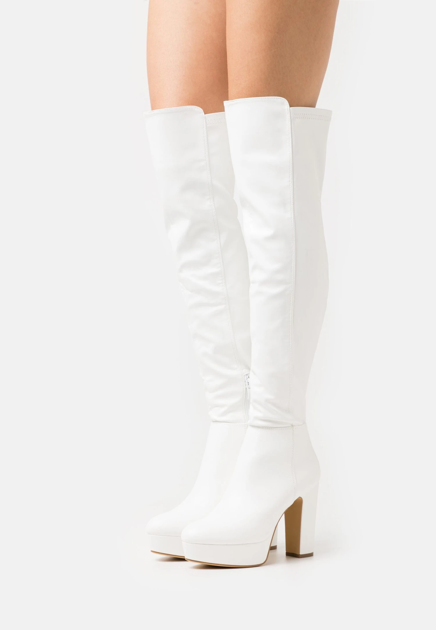Anna Field Over-The-Knee Boots - White 1 Anna Field Over-The-Knee Boots - White