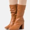 Anna Field Boots - Cognac