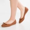 Anna Field Ballet Pumps - Cognac