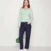 Anna Field 2 Pack - Long Sleeved Top - White/Green