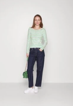 Anna Field 2 Pack - Long Sleeved Top - White/Green