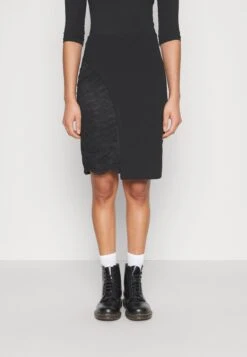 Panel Asymmetric Skirt - Mini Skirt