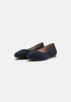 Anna Field Leather - Ballet Pumps - Dark Blue -Fashion Shop d6be15a8fccc4575b0bf91cc85c19acb