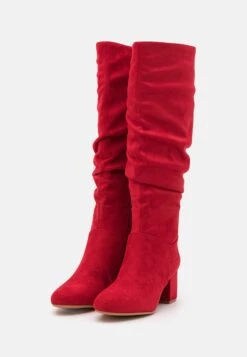 Anna Field Boots - Red -Fashion Shop d6f84134dfd849caaab9f5d257cd0e71