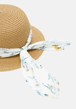 Anna Field Hat - Beige/White -Fashion Shop d74acdaeafa44cada692d642c89056e4