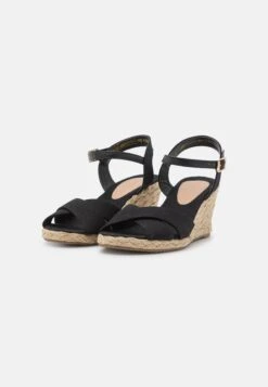 Anna Field Wedge Sandals - Black -Fashion Shop d8fa1b5328644e74bb62aa03513074fd