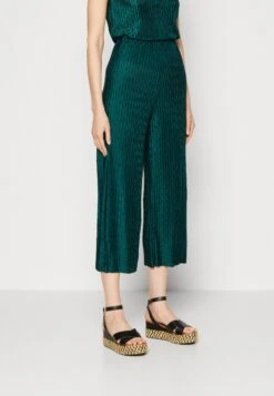 Anna Field Trousers - Dark Green