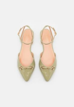 Anna Field Ankle Strap Ballet Pumps - Khaki -Fashion Shop dbf007b7a3b9417f8c14ef40f2a9e23a