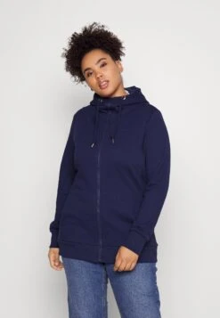 Zip-Up Sweatshirt - Dark Blue