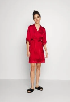 Anna Field Dressing Gown - Red