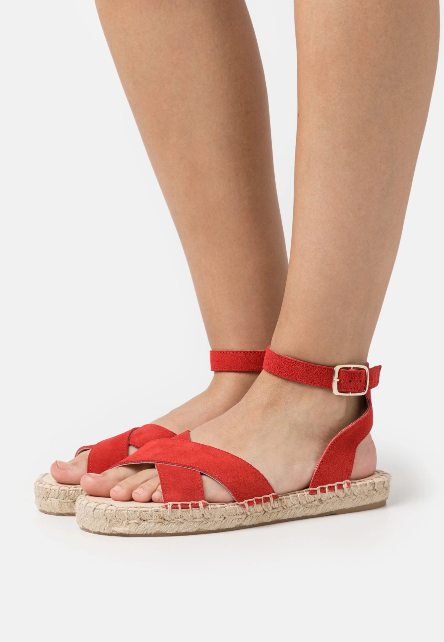 Anna Field Leather - Platform Sandals - Red 1 Anna Field Leather - Platform Sandals - Red