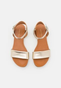 Anna Field Leather- Sandals - Gold -Fashion Shop e6cc9405e0b2440499dc3572b71593d4