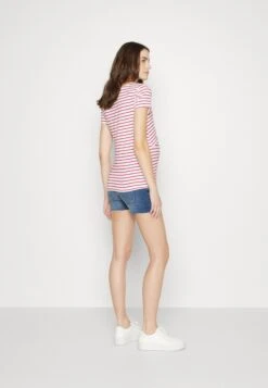 2 Pack - Basic T-Shirt - Dark Red/White/ Dark Blue -Fashion Shop e8c1c65d62a74ab28694a49b7f148b2d