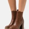 Anna Field Classic Ankle Boots - Cognac