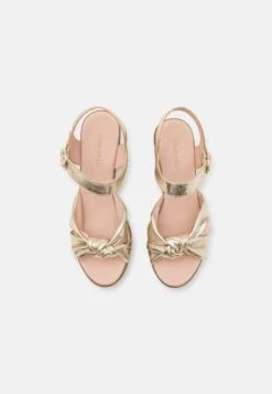 Anna Field Leather - Clogs - Gold -Fashion Shop ec8af1ca8c6a4fadb7072e40a09fed58