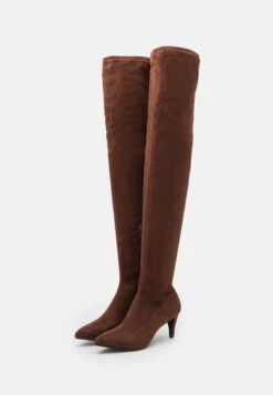 Anna Field Over-The-Knee Boots - Brown -Fashion Shop eee9069ea4434a6a9ba8b1e5890a3f5b