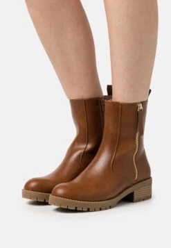 Anna Field Classic Ankle Boots - Cognac