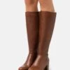 Anna Field Leather- Boots - Cognac
