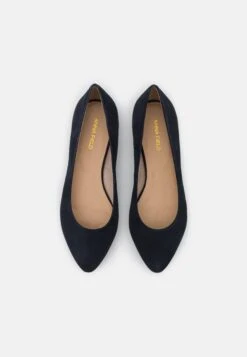 Anna Field Leather - Ballet Pumps - Dark Blue -Fashion Shop f0c0e3b6d144431db8ad975490465355