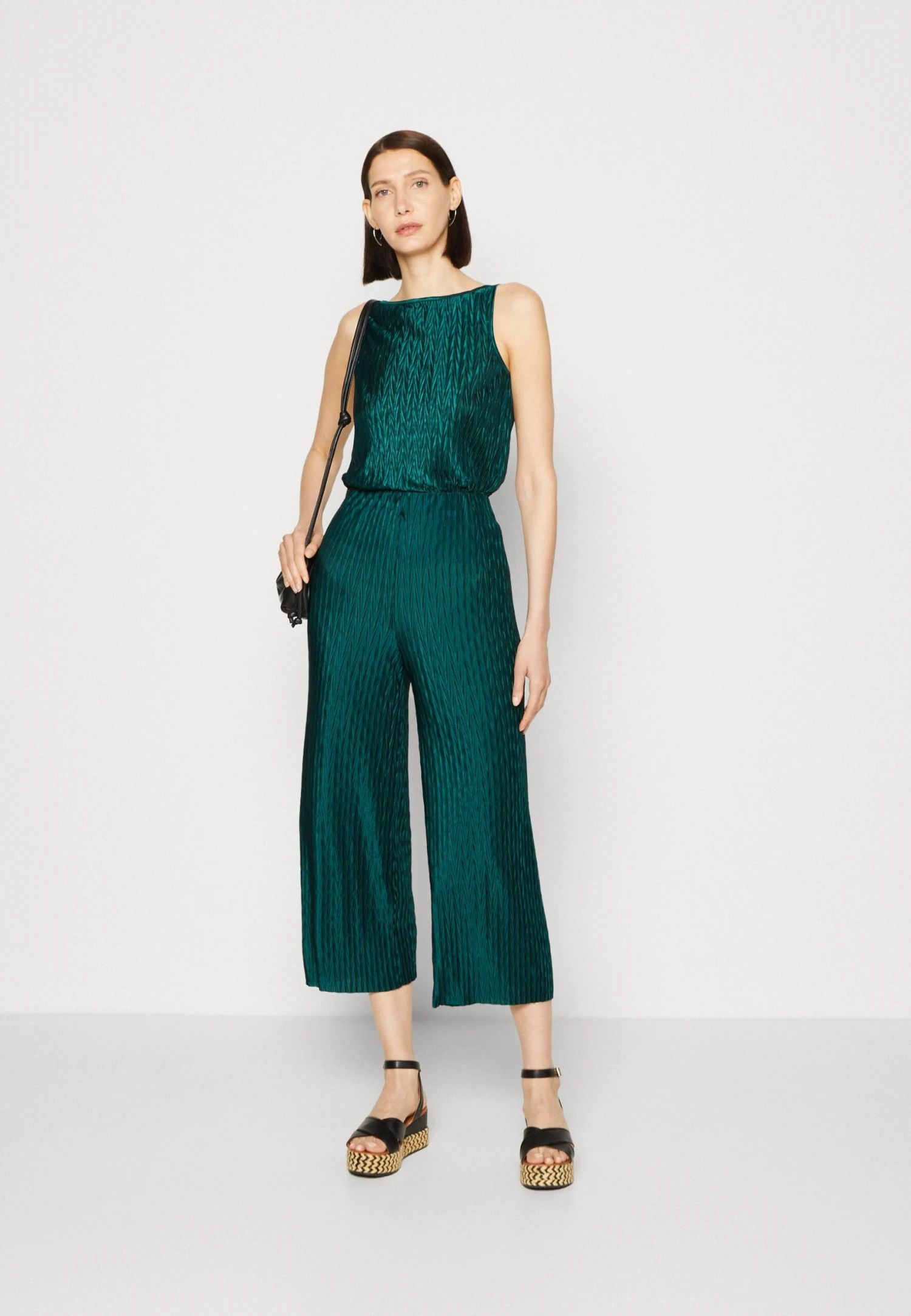 Anna Field Trousers - Dark Green 2 Anna Field Trousers - Dark Green - Image 2