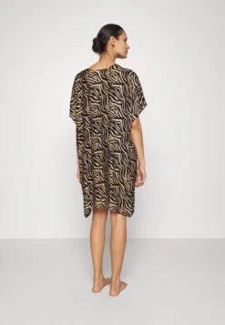 Anna Field Printed Short Kimono / 606 - Khaki_003 - Off-White - Beach Accessory -Fashion Shop f5ce04719d7d4cbf9641a86ee0f5753b