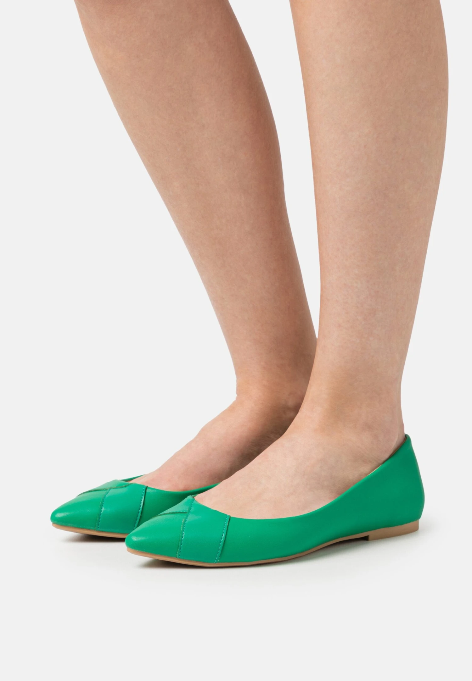 Anna Field Ballet Pumps - Green 1 Anna Field Ballet Pumps - Green