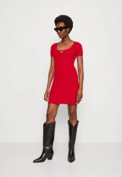 Anna Field Jumper Dress - Red 12 Anna Field Jumper Dress - Red -Fashion Shop f6d0837b42ef442ab32092c65fb73b91