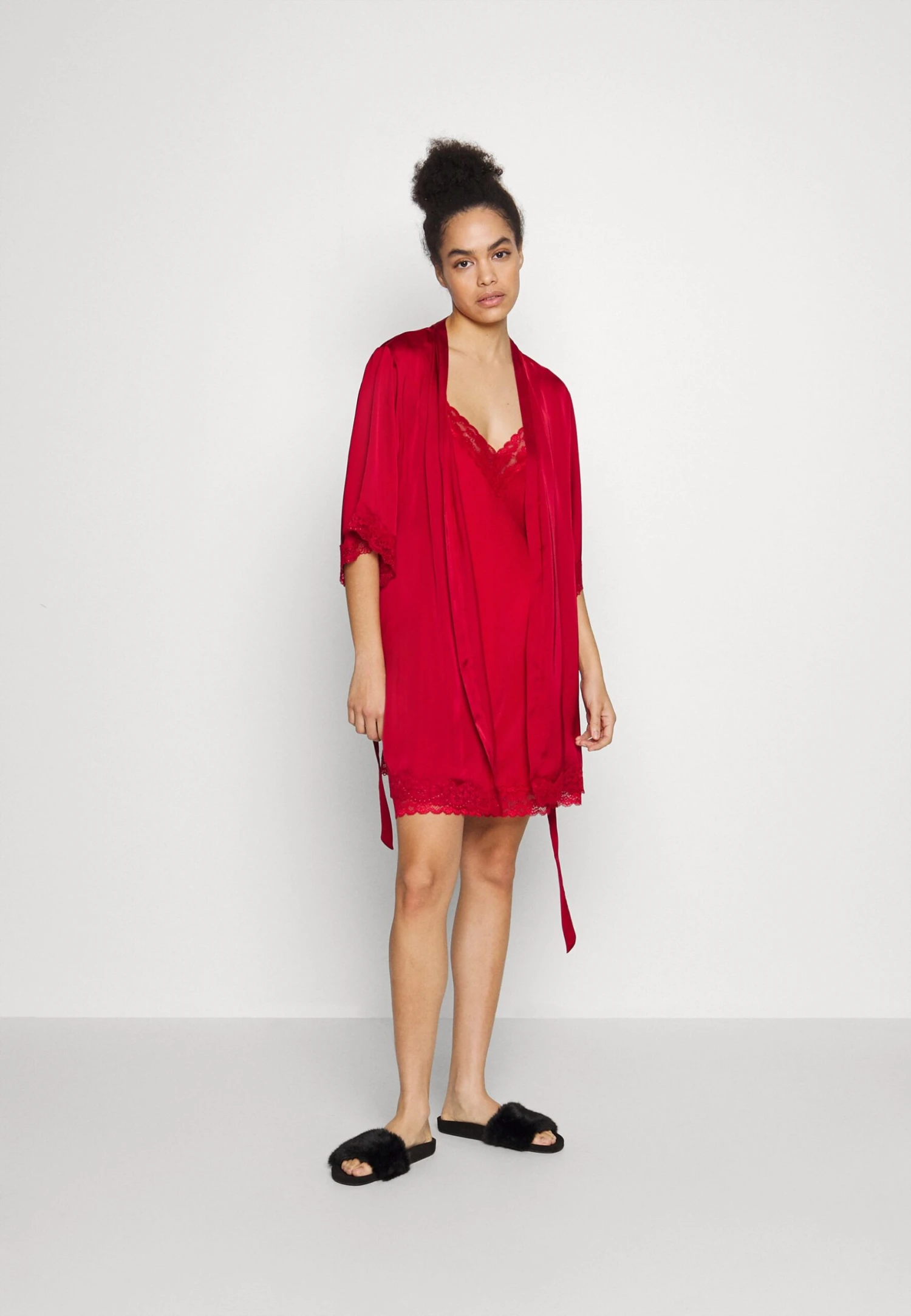 Anna Field Nightie - Red 2 Anna Field Nightie - Red - Image 2