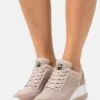 Anna Field Leather Mix - Trainers - Beige