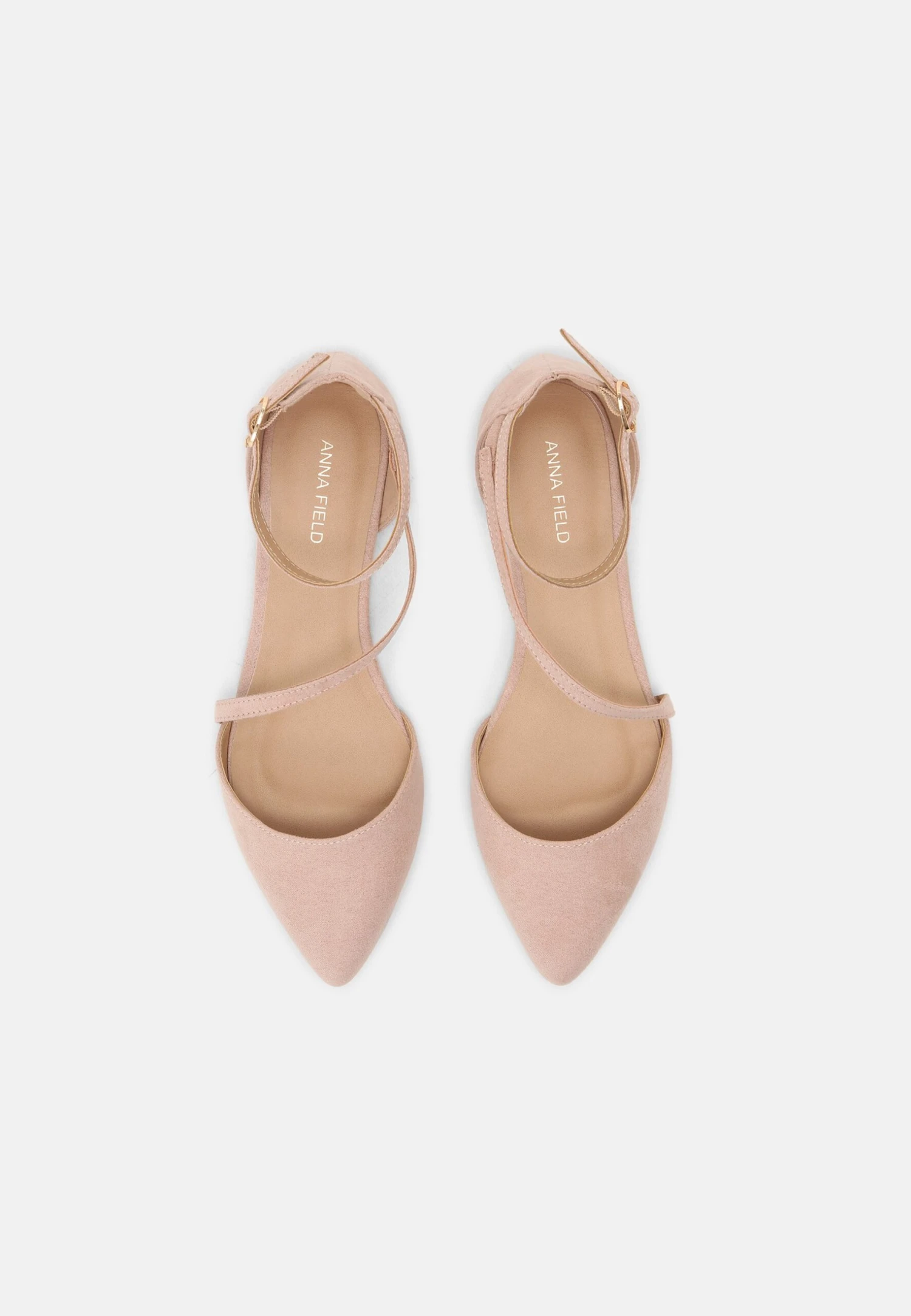 Ankle Strap Ballet Pumps - Light Pink 5 Ankle Strap Ballet Pumps - Light Pink - Image 5