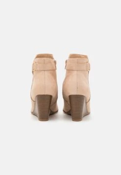 Anna Field Wedge Ankle Boots - Beige -Fashion Shop fed07a038b23490cbf581c794b4f8df2
